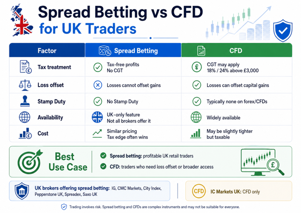 good forex brokers uk spread betting vs cfd for uk traders