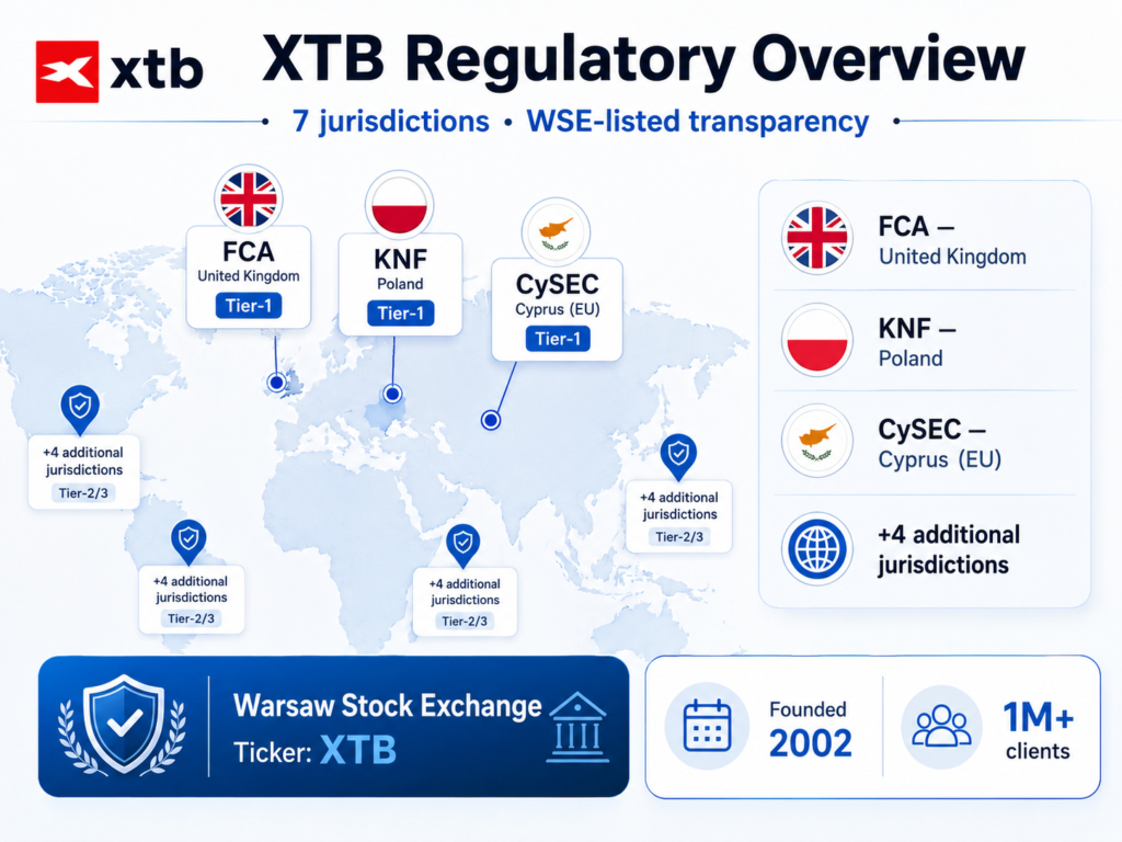 xtb broker regulatory overview